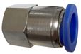 Kutlu 10410700 Pneumatic Screw Fitting (PCF) Ø 10 mm with BSPT R3/8" Thread