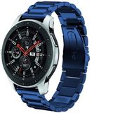 ShieldCase Samsung Galaxy Watch stalen band - blauw - 41mm / 42mm