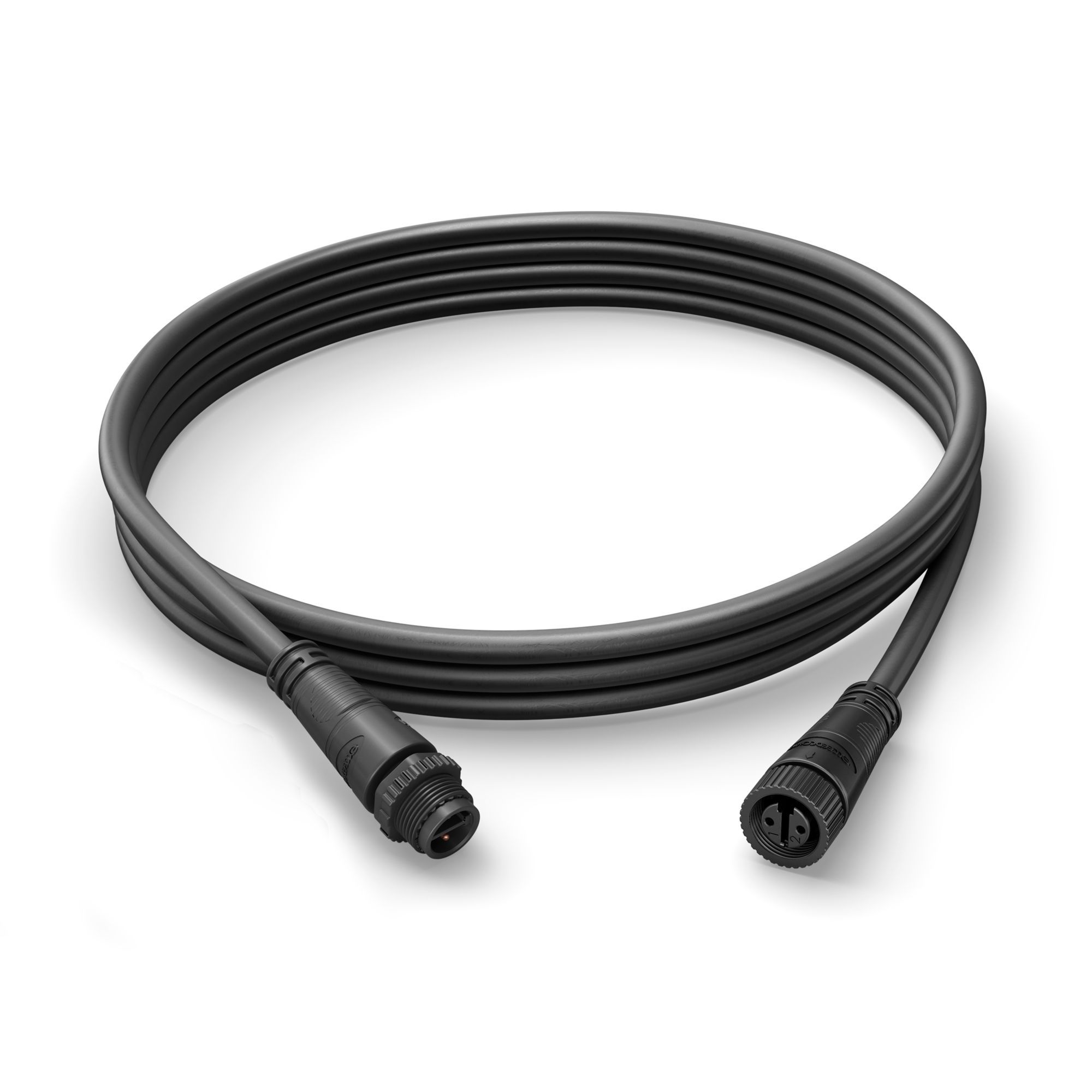 Philips Hue White and Color Ambiance Outdoor Extension Cable - 5m - Black