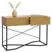 Mendler Console HWC-P47, Table de téléphone, Table d'appoint, Table de rangement, Tiroir mélaminé industriel 81x120x40cm- Aspect