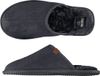Apollo - Pantoffels heren - Antislip zool - Maat 41/42 - Instap Sloffen - Donker grijs