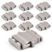1aTTack.de 10x glasvezel keystone-connectoren OM1 of OM2 (UPC of PC) SC duplex female naar SC duplex female multimode beige
