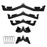 PH Fitness Multi Angle Grip Set Pro – 5 Ergonomische Kabelgrepen met Carabiners – Voor Lat Pulldown, Rows & Complete Rugtraining