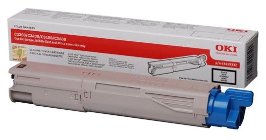 OKI 43459332 toner cartridge zwart 2500 pagina's