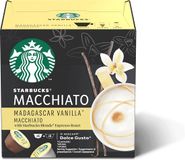 Starbucks Madagascar Vanilla Macchiato capsule Dolce Gusto légèrement torréfiée 12 tasses
