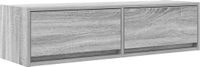 vidaXL TV-kast 100 x 31 x 25,5 cm Grijs Sonoma Bewerkt hout