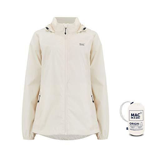 Mac in a Sac Origin II waterdichte opvouwbare jas voor mannen en vrouwen, winddicht, ademend en lichtgewicht unisex regenjas voor nat weer