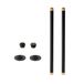 Hudson Reed Kit de raccords d'extension pour tuyauterie de radiateur - Noir