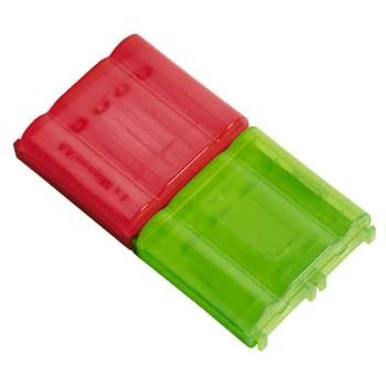 Hama 2 Battery Boxes, plugable / 4x AAA / 4xAA Batteries