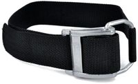 Best Divers Nylon Band For Double Tank Stainless Steel Buckle Duikflesband Zwart