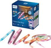 Philips Smart Lighting LED strip - 5m - RGBIC - Gekleurd en instelbaar wit licht - Muzieksynchronisatie - Wifi