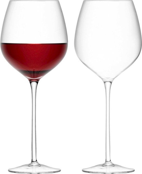 LSA Wine - Rodewijnglas - 700 ml - Set van 2 - Transparant