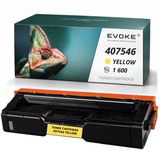Evoke Yellow Toner Cartridge for Ricoh SPC250E/SPC261Y (407546) - 1600 Pages