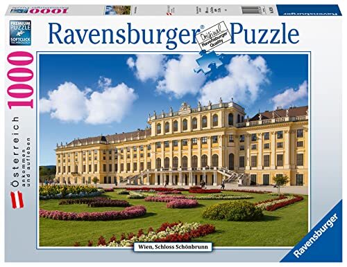RAVENSBURGER PUZZLE 88229 88229 slot Schönbrunn-1000 stukjes puzzel voor volwassenen en kinderen vanaf 14 jaar
