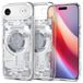 Spigen Ultra Hybrid Zero One (MagFit) mobiele telefoonhoes voor Apple iPhone 17 Air - Transparant, Wit