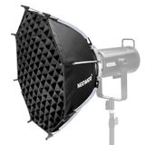 NEEWER 55 cm achthoekige softbox, Quick Release Bowens Mount Softbox met Honingraat Grid, Lichtdiffusers, Tas voor RGB CB60 CB60B CB200B MS60B MS60C MS150B S101-300W/400W Pro Vision 4 Q4, NS22P