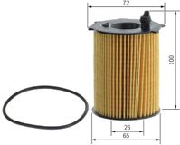 Bosch Oliefilter P7159 | F 026 407 159 | OEM 55224598 | Fiat 500 500L Panda Punto | Alfa Romeo MiTo | Lancia Ypsilon | 0.9 TwinAir Benzine