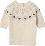 Vertbaudet Gebreide jacquard jurk baby