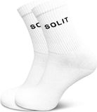 SOLIT socks Hoge sokken - 2 paar - Wit - Maat 39-42