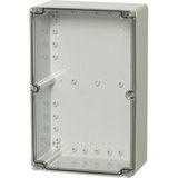 Fibox Enclosure, PC Clear transparent cover 7022861 Universele behuizing 250 x 160 x 125 Polycarbonaat Grijs-wit (RAL 7035) 1 stuk(s)