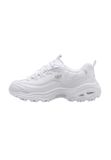 Skechers D'Lites Fresh Start 11931-WSL Dames Sneakers Wit Leer Rubber Chunky 35.5 EU