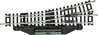 Fleischmann N Fleischmann rails (zonder ballastbed) 22265 Wissel, Links 112.6 mm 15 ° 362.6 mm 1 stuk(s)