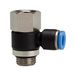 Riegler 109436-221.005-6 L-steekschroefverbinding »Blaue Serie« draaibaar, M5 i./a., max.15 Ø6 mm, 1st