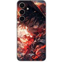 Samsung Galaxy S24 FE One piece Luffy énervé art manga anime kopie Maniacase