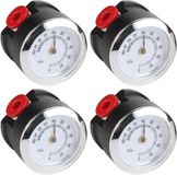 Boîte de séchage de filament - Moniteur d'humidité - Optimisation de l'impression 3D - Installation sans fil possible - Diamètre 30 mm - Noir