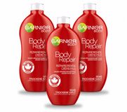 Garnier Body Repair Lotion réparatrice - 400 ml - Lot économique - 3 pièces