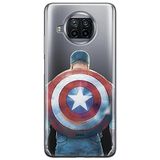ERT GROUP mobiel telefoonhoesje voor Xiaomi REDMI NOTE 9T origineel en officieel erkend Marvel patroon Captain America 002 optimaal aangepast aan de vorm van de mobiele telefoon, gedeeltelijk bedrukt
