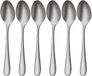 WMF Merit espressolepelset, 6 stuks, 6 personen, gezandstraald, ergonomisch, Cromargan protect, vaatwasmachinebestendig bestek 1140966310