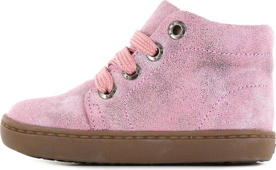 Shoesme Enkelboots Meisjes PINK METALLIC Leer Maat 23