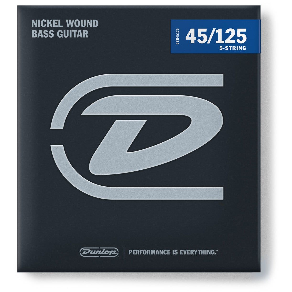 Dunlop DBN45125 Nickel Wound 5-String Bass Guitar Strings