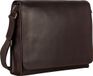 Leonhard Heyden Dakota messenger M 11 inch - Bruin