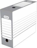 Elba archiefdoos rug van 10 cm, grijs