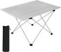 OEM Bol Aluminium Campingtafel - Zilver - Opvouwbaar & Draagbaar - Inclusief Draagtas - Weerbestendig - Voor Camping, Tuin, Balkon & Outdoor - 56x46x40 cm