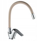 Kuchinox ELZA Keukenmengkraan - Staand, Chroom/Beige