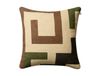 Chhatwal & Jonsson Aman Housse de coussin 50x50 cm taupe-cactus vert-brun