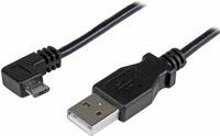 StarTech 0.5 meter Micro USB oplaad en sync kabel - Haaks rechts