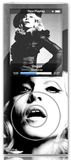 MusicSkins MS-MD10005 MP3/MP4 beschermhoes voor iPod nano 4G, iPod - zwart, wit
