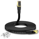 Merkloos 25m CAT 8 Ethernet Kabel met Vergulde RJ45 Connector