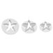 PME Calyx Cutters, klein, middelgrote en grote maten, set van 3 stuks