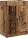 vidaXL Badkamer onder wastafel kast Oud hout 56 x 37,5 x 81 cm