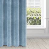 Eurofirany RIA Sheer Blue Polyester Grommet Curtain 1400x2500 mm