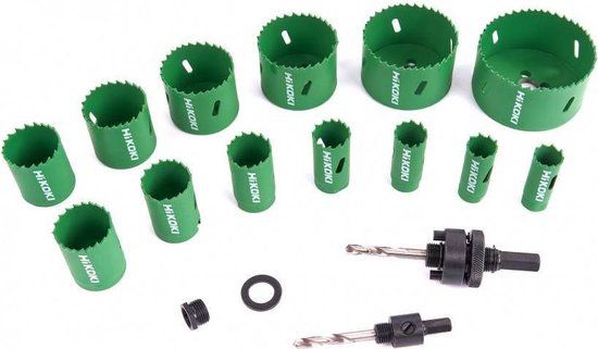 HiKOKI 752177 13 delige Gatzagenset in cassette - BI-Metaal