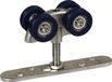 Henderson Hangrol met vlakke plaat - deurdikte 35-48 mm - 3 m hoogte - RVS / Nylon - max 180 KG