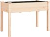 vidaXL Jardinière - 118x59x76 cm - Bois d'épicéa massif