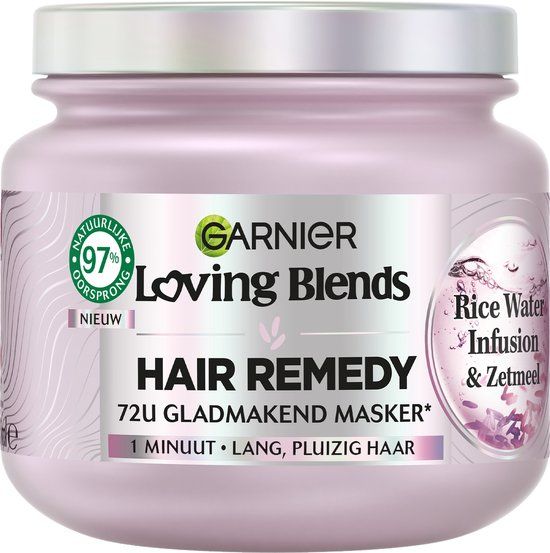 Garnier Loving Blends Rice Water Infusion Haarmasker - 340 ml