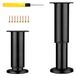 Icecat Ensemble de 2 pieds de meuble réglables pour diverses applications